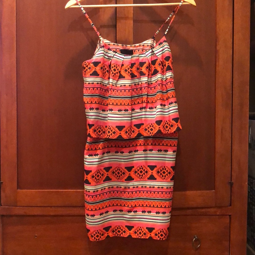 Greylin silk dress